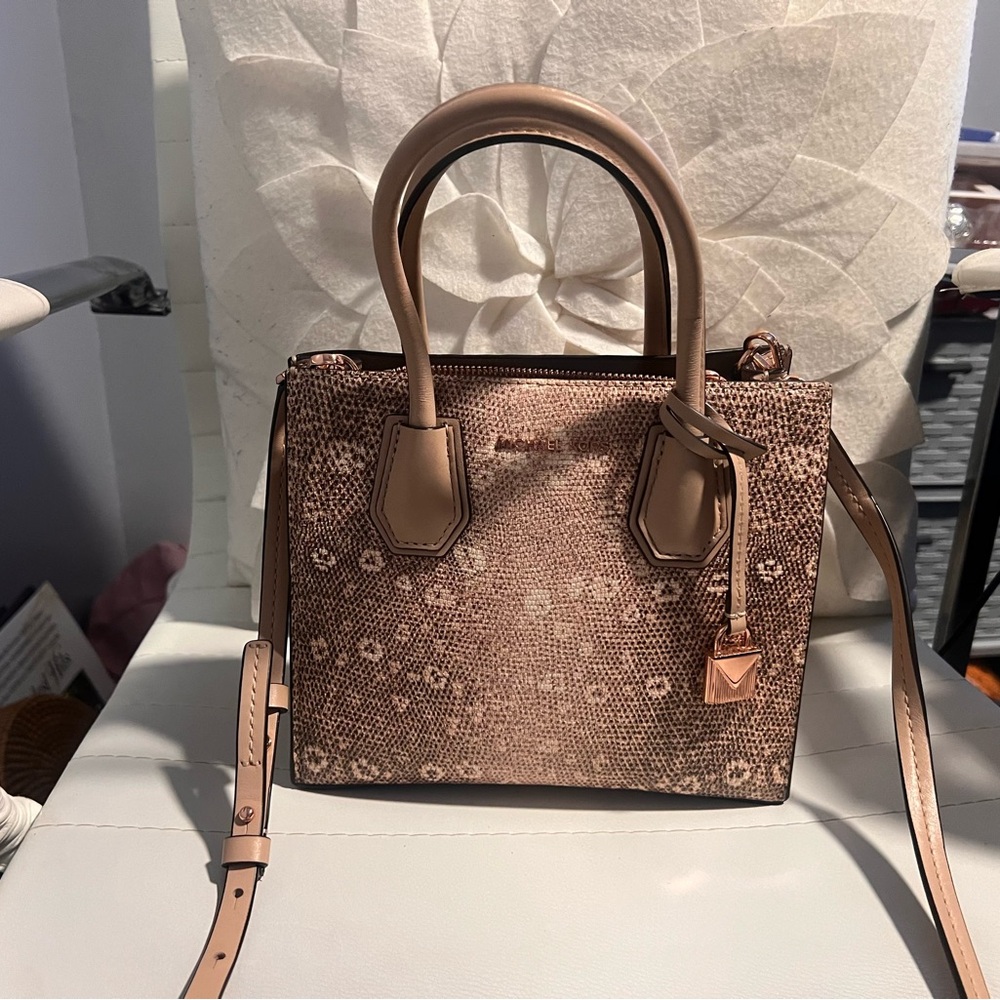 Michael Kors Brown Satchel Bag